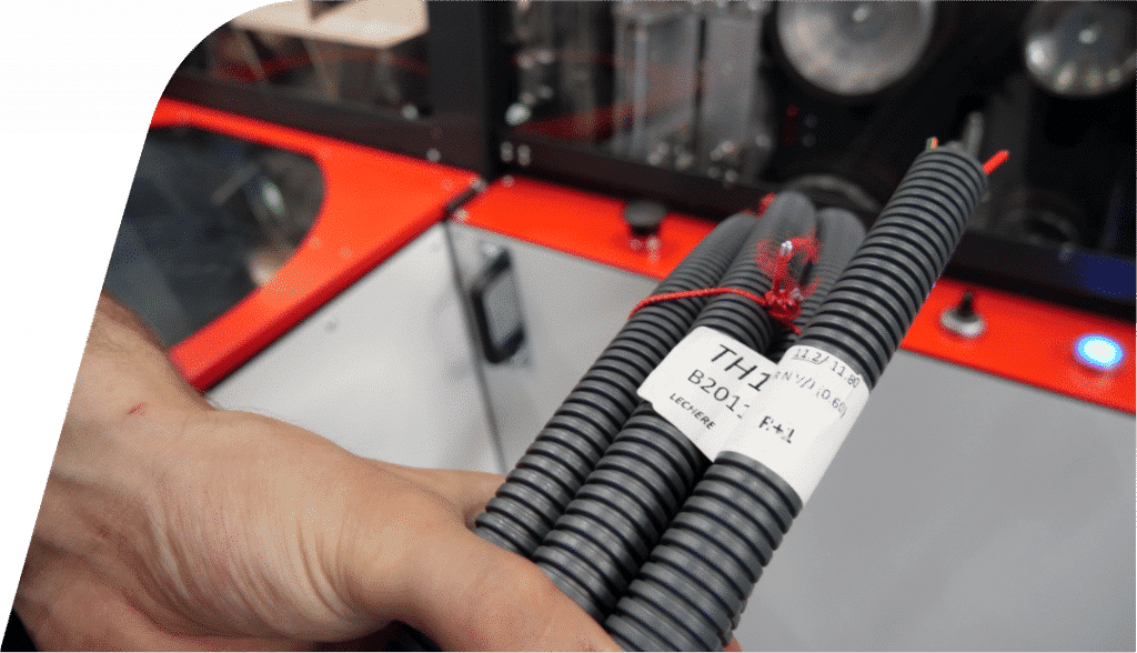 Mecaspin ICTA sheath marking labels