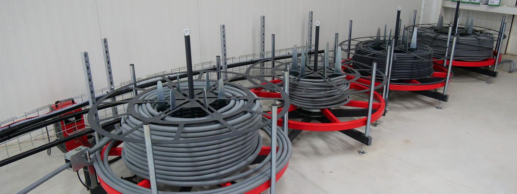 Conduit Unwinding Pack - Supply of the Mecaspin Conduit Prefeeder
