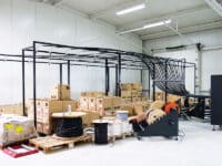 Box Up - Portiques modulaires de dévidage de fûts de fils | Mecaspin