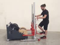 Manutention de tourets de fils électriques - Po'Lift | Mecaspin