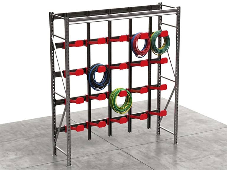 Rack modulaire de stockage de couronnes de câbles - O'Rack | Mecaspin