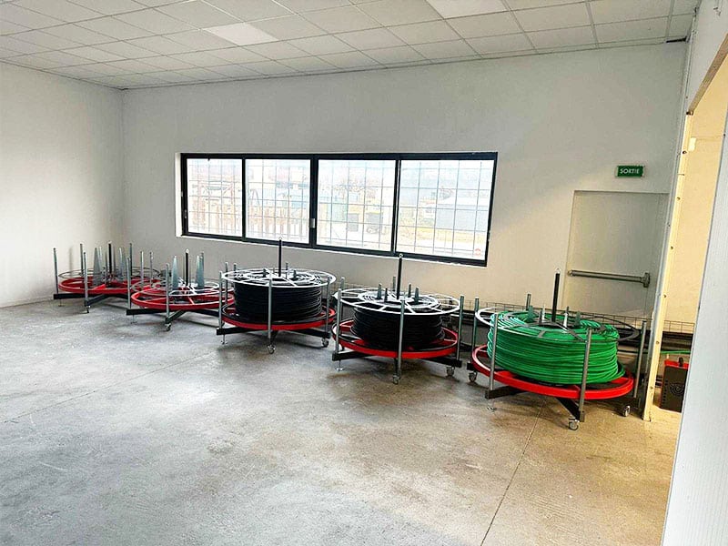 ActiFil - Zone de dévidage de gaines ICTA | Mecaspin