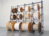 Roll’Rack Mega - Rack fixe de déroulage de tourets grandes dimensions | Mecaspin