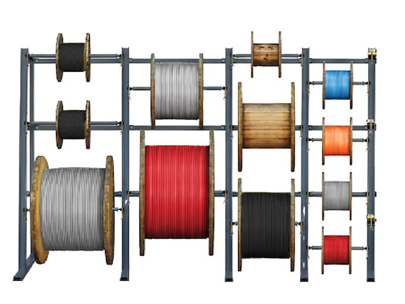 Roll'Rack Mega - Rack à Tourets de grandes tailles fixe | Mecaspin