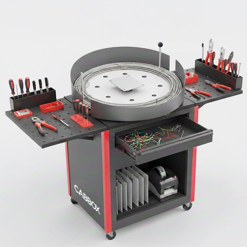 Poste de câblage ergonomique | Mecaspin