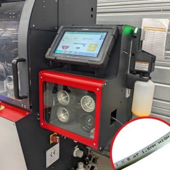 Module d'impression jet d'encre sur gaines et câble